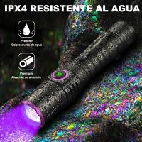 Linterna LED ultravioleta UltraFire SP69 Zoom de 365 a 395 nm Resistente al agua - details 2