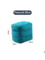 Cojín Inflable de Viaje Taburete de Pie Ajustable de Tres Capas Almohada de Cama y Almohadilla - details 5