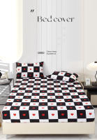 Bonenjoy-sábana ajustable de estilo Simple, transpirable sábana elástica, ropa de cama estampada para el hogar (sin funda de almohada) - details 0