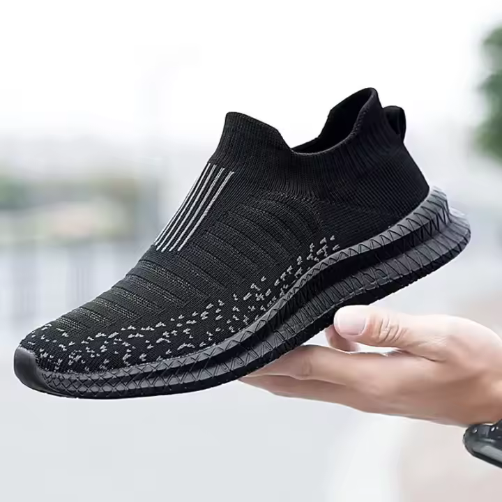 Zapatillas de Cómodo para Hombres Zapatos de Correr Transpirables Paso a Paso Comodidad al Aire Libre - 1