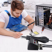 Estación de Soldadura JCD 2 en 1 750W con Pantalla LCD Digital para Reparación de Teléfonos Móviles BGA SMD IC Herramientas de Soldadura Fuente de Alimentación Eléctrica Normales Buena para DIY Caseado - details 22