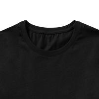 Top casual de algodón peinado con diseño de estampado creativo, rosa romántica de verano Unisex, 170g - details 17