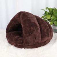 Cama de Vellón para Gatos Suave Nido de Cachorro para Perros Pequeños Casa de Dormir para Mascotas - details 12