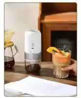 Molinillo de Café Eléctrico USB Inalámbrico Profesional Cartucho de Cerámica para Moler Café en Grano Molino Máquina de Café Portátil Accesorios - details 15