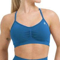Bralette de tirantes sin esfuerzo para mujer, ropa interior deportiva de LICRA sin costuras, elástica, transpirable, mejora el pecho, ocio - details 2