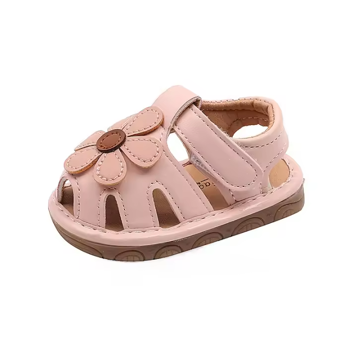 Sandalias de Cabezal para Bebé GIOIO Suela Suave Antideslizante Estilo de Princesa para Niñas en Verano - 1