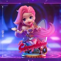 League of Legends The Starry-Eyed Songstress Seraphine figura de acción Anime modelo muñecas regalo ornamental - details 0