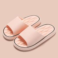Zapatillas de nube para hombre y mujer, sandalias de playa con plataforma gruesa, suela suave de EVA, chanclas de moda, zapatos de casa para parejas, novedad de verano - details 12
