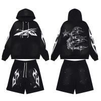 Pantalones cortos deportivos de secado rápido con logo de la tendencia de moda superior de 2025, pantalones casuales de playa de cinco piezas para parejas de verano - details 11