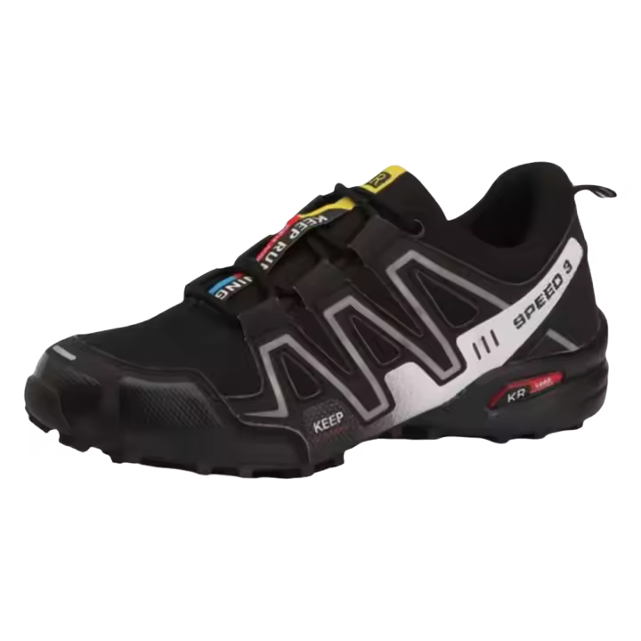 Zapatos de senderismo impermeables para hombre, calzado ligero y cómodo de cuero, antideslizante para caminar - 1