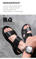 Zapatillas de Playa de Cuero Genuino para Hombres Comodidad de Verano con Estilo - details 6
