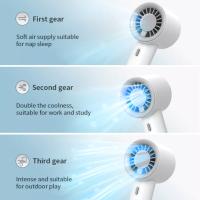 Ventilador portátil de mano con carga USB, miniventilador de bolsillo multifuncional de aspecto bonito, pequeño, ligero y de poco ruido - details 11