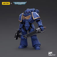 JOYTOY 1/18 figura de acción 40K Ultramarines Outriders y Brother Catonus versión reeditada modelo militar de Anime - details 1