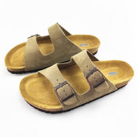 Zapatillas de cuero de vacuno, zapatillas frescas, zapatos de playa de verano, suela antideslizante suave, zapatos de pareja para hombres y mujeres - details 42