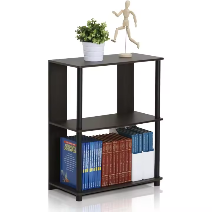 Librería Jaya Simple Design, Nogal, nogal, marrón - 1