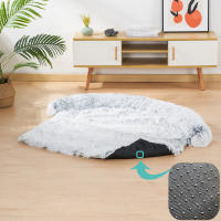 Colchón de Sofá para Mascotas Lavable Almohadilla de Cama Cálida para Perros Grandes Protector de Muebles para Automóviles y Pisos Material de Algodón - details 3