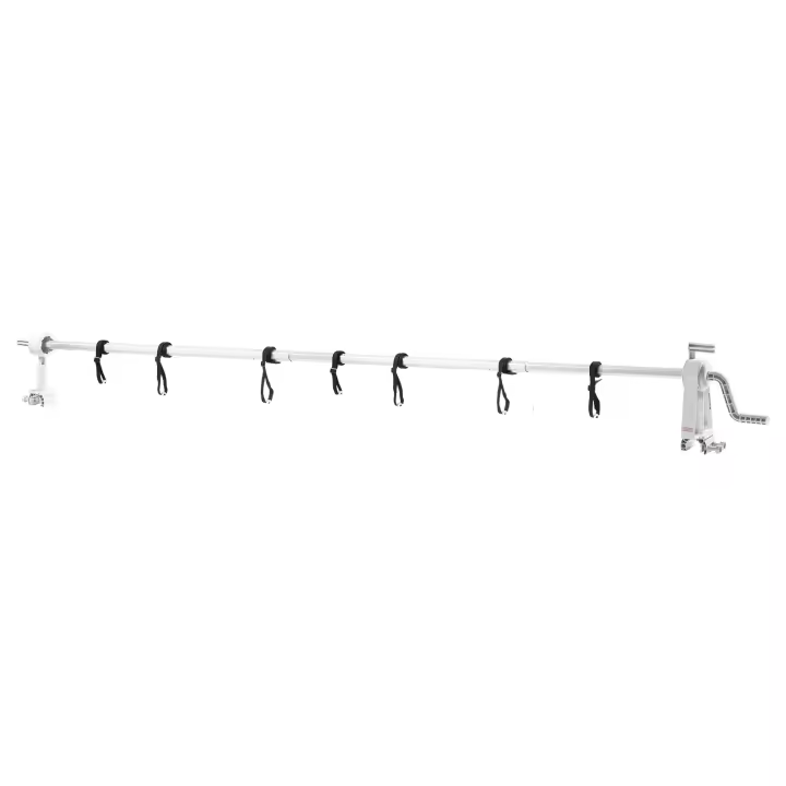 SucceBuy Carrete de cubierta para piscina, juego de carrete de cubierta solar de aluminio de 20 pies para piscinas sobre el suelo - 1