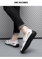 2025 nuevo verano Baotou sandalias de hombre transpirable Casual zapatos de playa huecos grandes - details 17