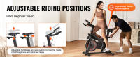 SucceBuy Bicicleta estática - Resistencia magnética ajustable para cardio en casa, bicicleta estacionaria con resistencia magnética - details 4
