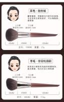 Juego de Pinceles de Maquillaje de Pelo de Cangzhou Suave de 14 Herramientas - details 1
