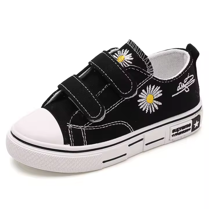 Zapatos deportivos casuales de lona para niños, zapatillas de deporte de moda para niños y niñas - 1