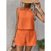 Conjunto de Verano 2025 para Mujer Top Sin Mangas y Shorts Cortos Estilo Casual y Deportivo - details 18