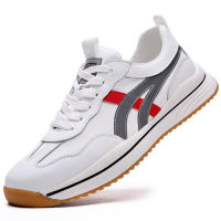 Zapatos blancos de Primavera y verano para hombres, deportes y ocio, pequeños, tablero - details 0