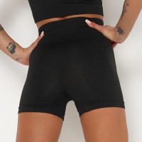 Pantalones cortos de yoga para mujer, pantalones cortos de gimnasio, entrenamiento, levantamiento de glúteos, Fiess, para correr - details 3