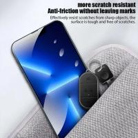 4 Uds vidrio templado mate para iPhone 14 13 12 11 15 Pro Max 7 8 16 Plus Protector de pantalla esmerilado para iPhone 13 Mini X XR XS MAX - details 2