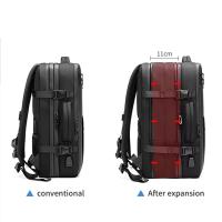 Mochila de Viaje para Hombres 60L Airback Vacuum Compression Multifuncional Impermeable Anti Robo - details 15
