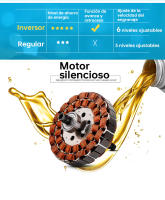 Disponible Ventilador de techo invisible con motor DC 6 velocidades Tecnología LED muy eficiente 72W Tres tonalidades, Mando a distancia con temporizador, Color e intensidad de luz regulables, Motor inverter verano/invierno ultra silencioso. - details 1
