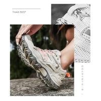 2025 zapatos de senderismo para hombre y mujer, zapatillas de deporte de malla, zapatos de montaña transpirables a la moda para niño, zapatos de trabajo para primavera, otoño y verano, Trekking al aire libre - details 41