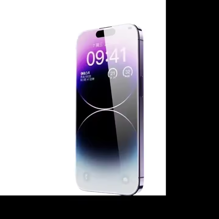 Protector De Pantalla Privacidad Oleofóbico 8K Para iPhone 14 11 13 15 pro Max 12 Mini 15 plus 2Pcs Instalación Sin Polvo - 1