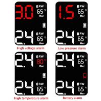 Sensores TPMS de carga Solar para motocicleta, sistema de alarma de temperatura de neumáticos para monitoreo de presión de neumáticos de motocicleta - details 12
