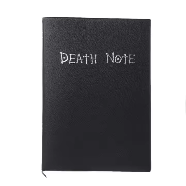 Cuaderno coleccionable Death Note, diario de escritura con temática de Anime grande, escuela, nuevo - 1