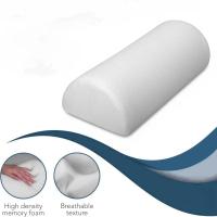 Almohada cómoda para piernas, espalda y cabeza, funda de algodón de espuma viscoelástica, almohada de soporte Lumbar para almohada semirrolo - details 6