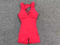 Ropa deportiva mejorada para gimnasio para mujer, pantalones cortos ajustados blancos, ropa deportiva sin mangas para entrenamiento de yoga - details 8