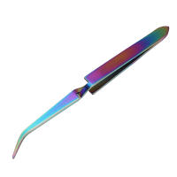 Pinzas holográficas de oro rosa para uñas, pinzas moldeadoras de acero inoxidable, extensión de Gel UV para arte de uñas - details 4