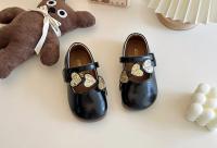 Zapatos de cuero para niñas, calzado de estilo coreano, suave y cómodo, antideslizante, versátil, dulce amor, novedad de otoño, 2024 - details 8