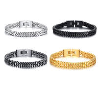 Pulsera de Acero Inoxidable para Hombre, Brazalete Minimalista, Regalos para Hombre, Diseño Versátil, Material Hipoaergénico - details 2