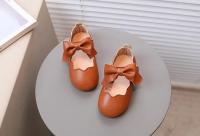 Zapatillas de Niña de Color Sólido con Lazo de Punto Zapatos Suaves para Primeros Pasos - details 4