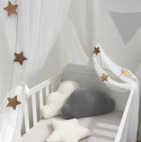 Mosquitera colgante para decoración de cama de bebé, cortinas de tul para dormitorio, casa de juegos, habitación de niños - details 17