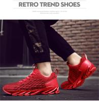 Zapatillas de Malla Transpirable Antideslizantes para Hombres Zapatos Deportivos de Baloncesto y Tenis para Exteriores - details 13