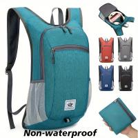 Mochila Plegable Ligera de 20L - Alta Calidad, Resistente al Desgarro, Correas Ajustables para Senderismo, Viajes y Aventuras al Aire Libre - Unisex, Diseño Compacto, Múltiples Compartimentos, Relleno de Malla, Color Verde Azulado, Mochila de Viaje - details 0