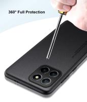 Funda de Lujo de Cuero PU Protección Completa para Honor X6A X8A X8 5G Funda de Silicona Mate - details 6