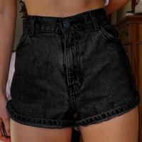 Pantalones cortos de verano para mujer, pantalones cortos florales bordados informales, pantalones cortos elegantes cosidos. - details 5