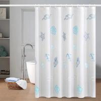 Makapal-cortina de ducha impermeable para baño, juego de ducha impermeable, 180x180cm - details 3