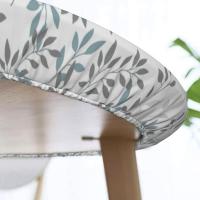 Mantel Ondulado con Borde Elástico Cubierta de Mesa Decorativa para Interiores y Exteriores - details 2