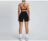 Monos de Yoga sin Costuras Ouwu Shorts Deportivos de Cintura Alta para Mujeres - details 24