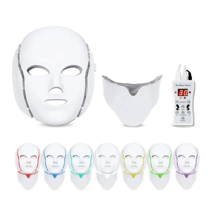 Instrumento De Belleza Facial Con Luz LED, Máscara Para El Cuidado De La Piel En El Hogar, Instrumento De Belleza, Espectrómetro - 1